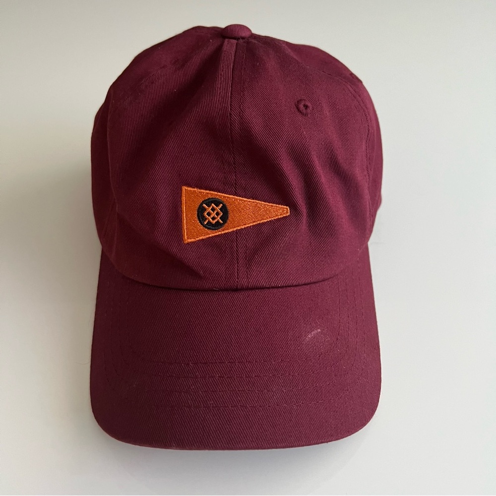 STANCE maroon hat, one size
